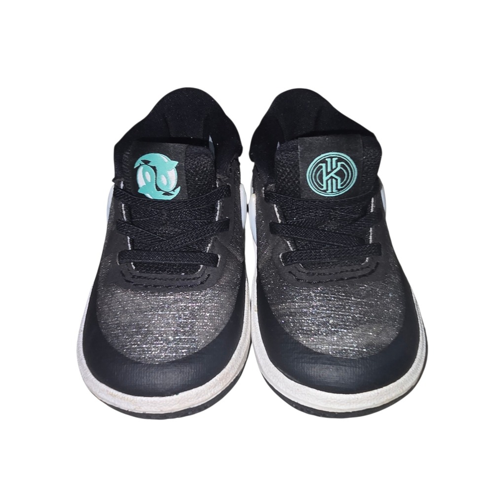 Nike Kyrie 7 Kids Black Glitter Basketball Shoes Size‎ 6C DQ8081 001 Children's
